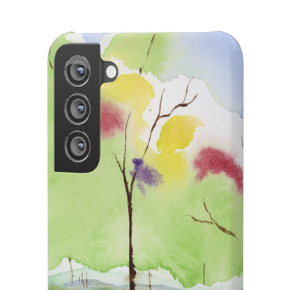 Tidal Flowers iPhone & Samsung Snap Cases