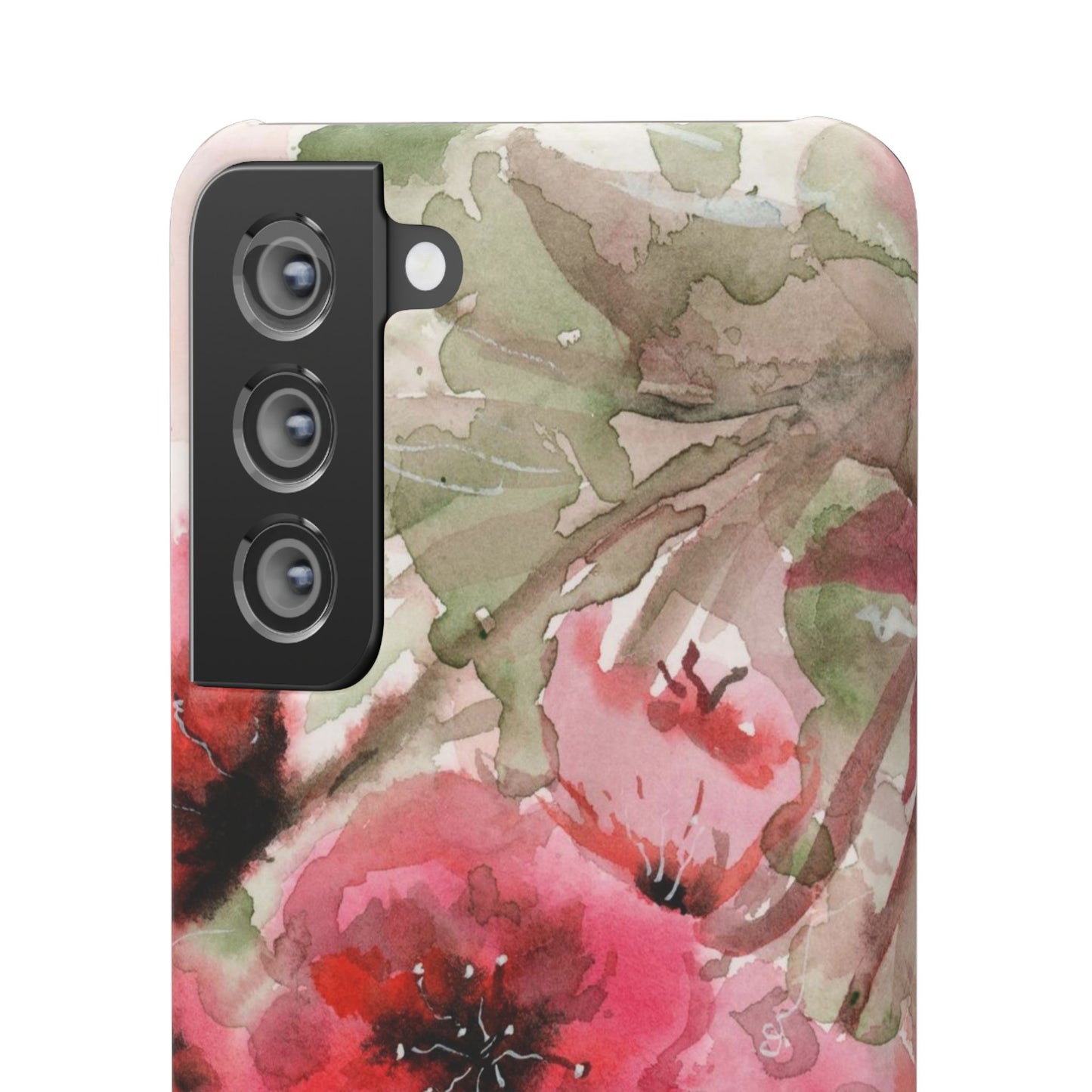 Evening Flowers iPhone & Samsung Snap Cases