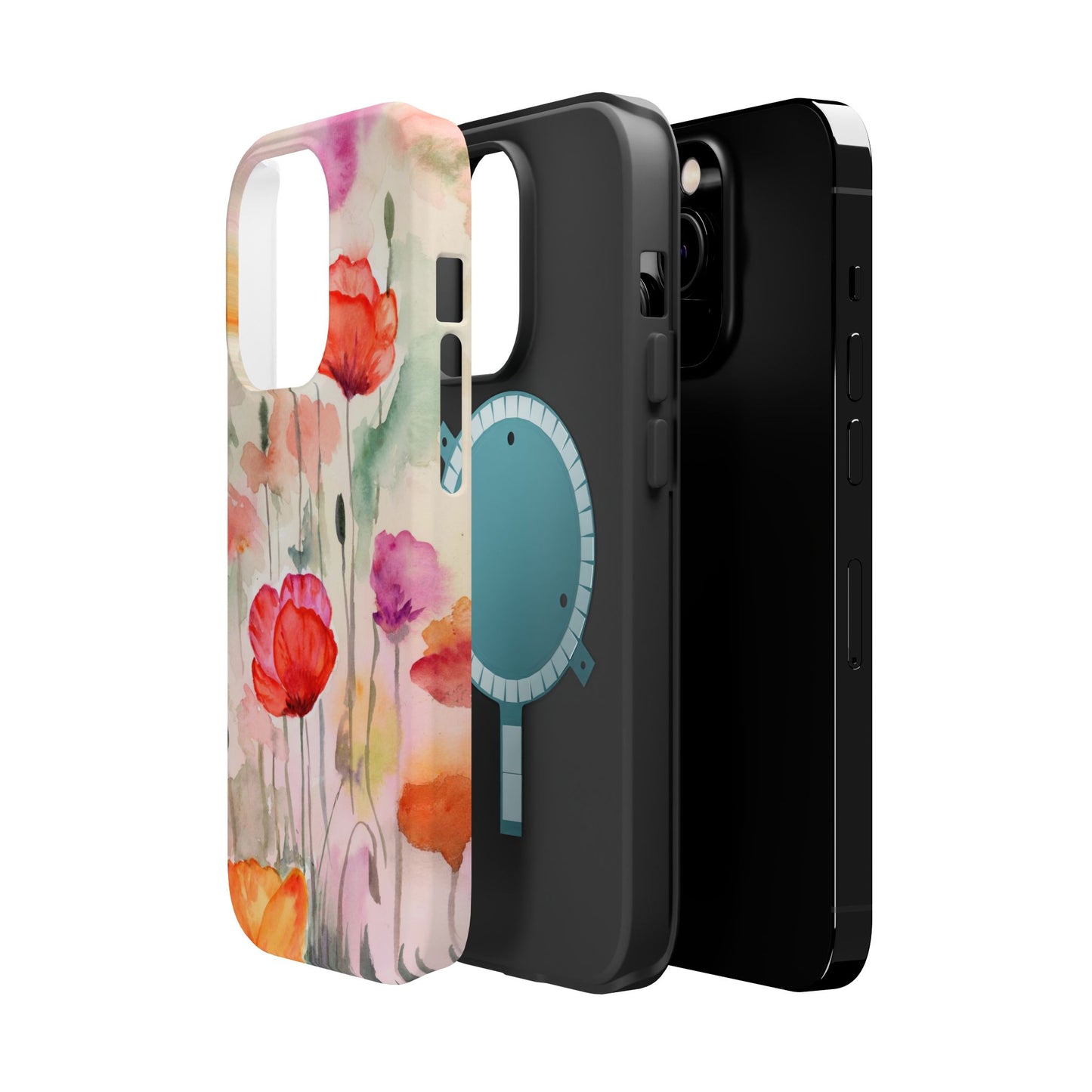 Winter Flowers MagSafe® Impact Cases (iPhone 16 and others)