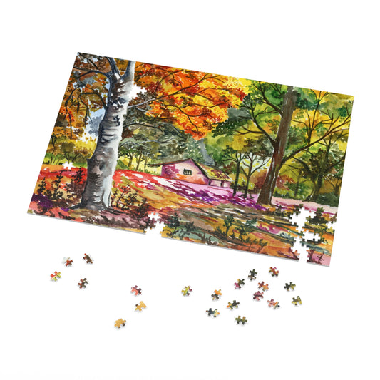 Rustic Autumn Reverie Jigsaw Puzzle 1000-Pieces