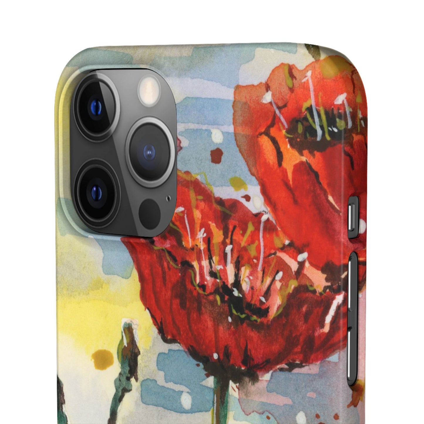 Poppy Love iPhone & Samsung Snap Cases