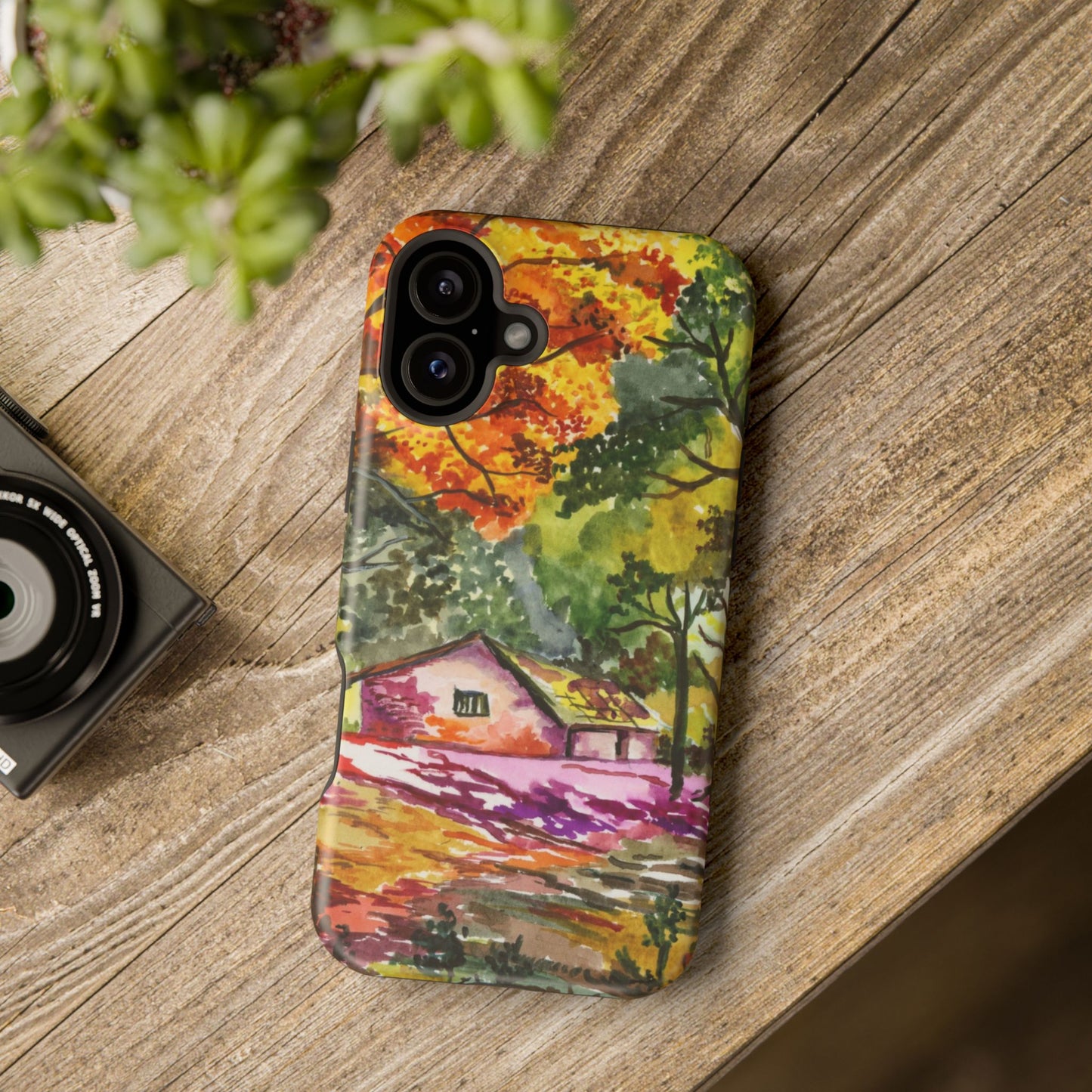 Rustic Autumn Reverie MagSafe® Impact Cases (iPhone 16 and others)