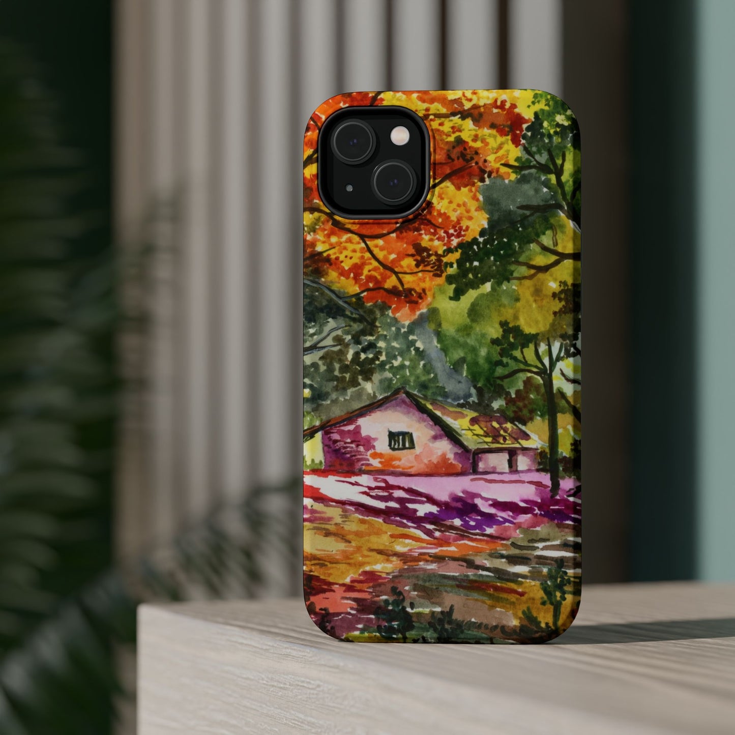Rustic Autumn Reverie MagSafe® Impact Cases (iPhone 17 and others)