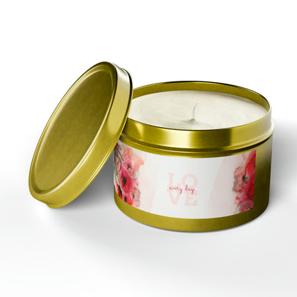 Poppy Love Everyday Tin Candles