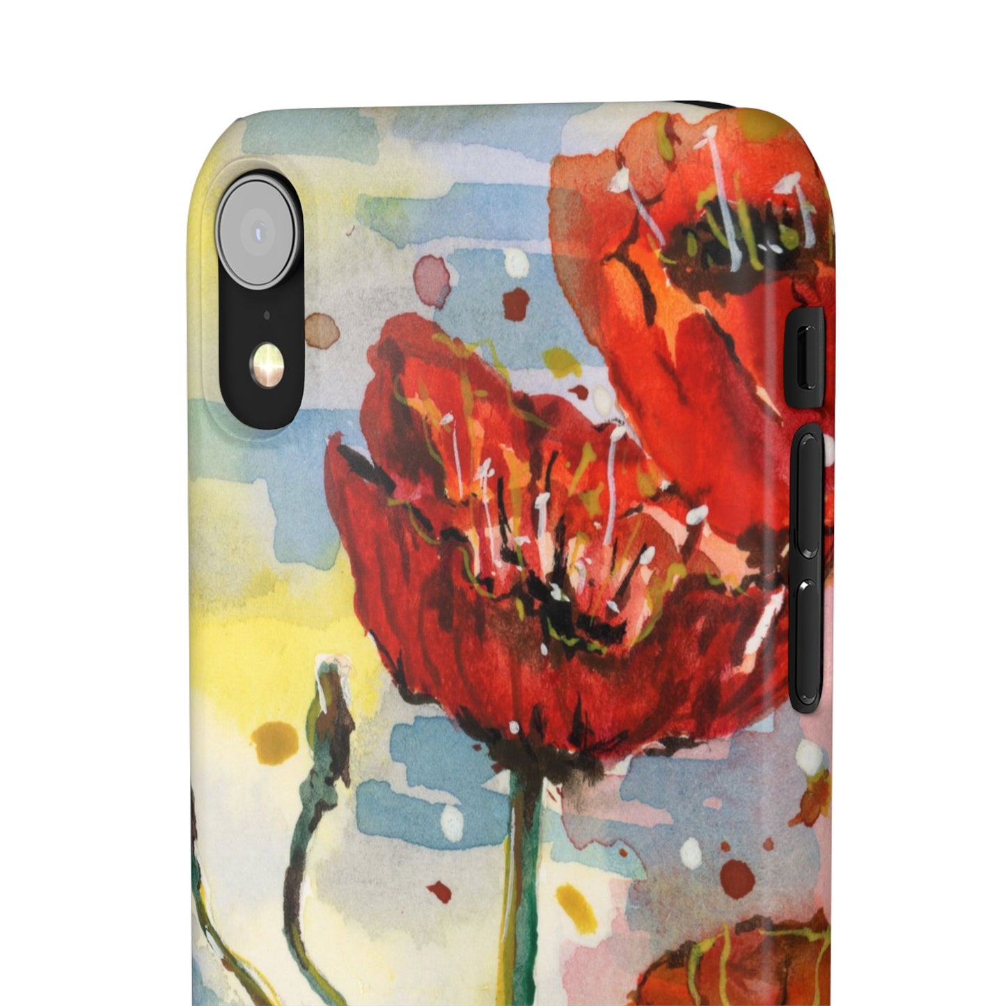 Poppy Love iPhone & Samsung Snap Cases