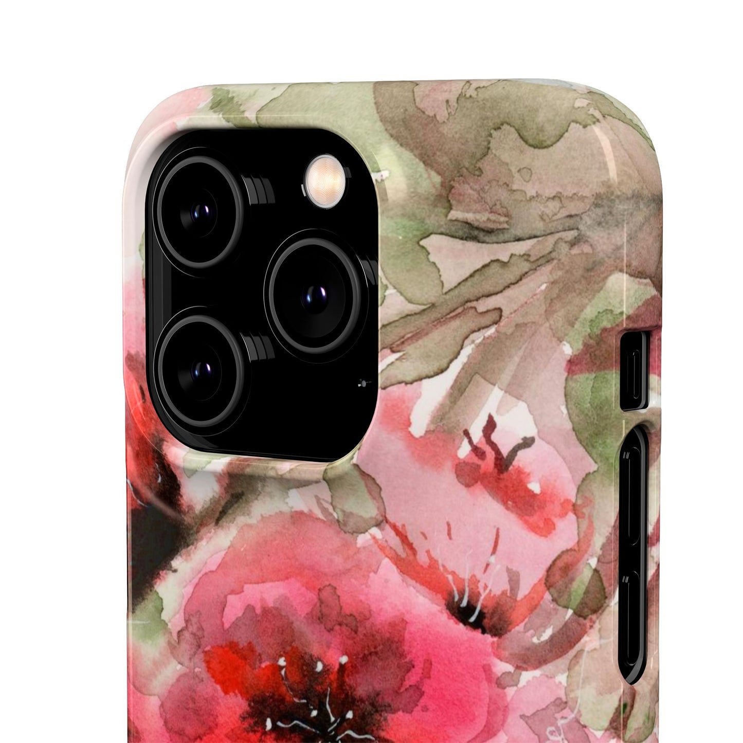 Evening Flowers iPhone & Samsung Snap Cases