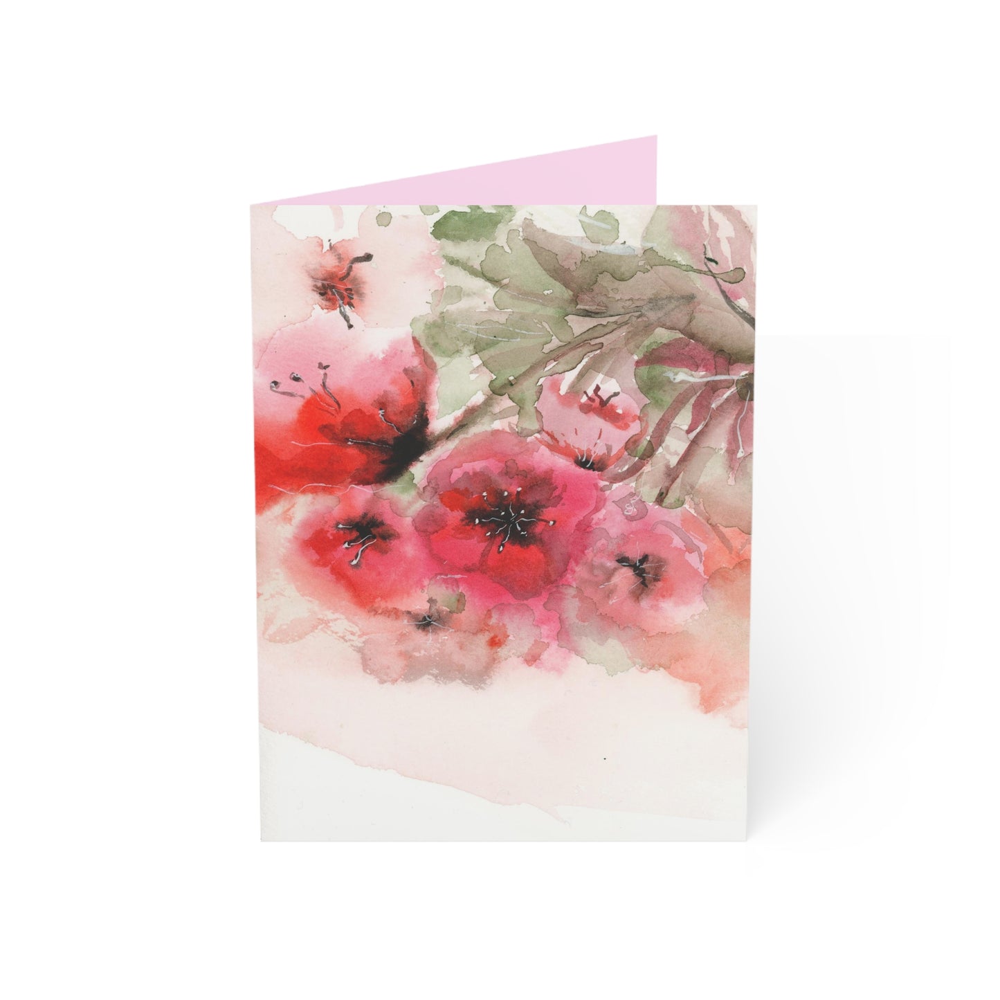 Evening Flowers All Occassion Greeting Cards