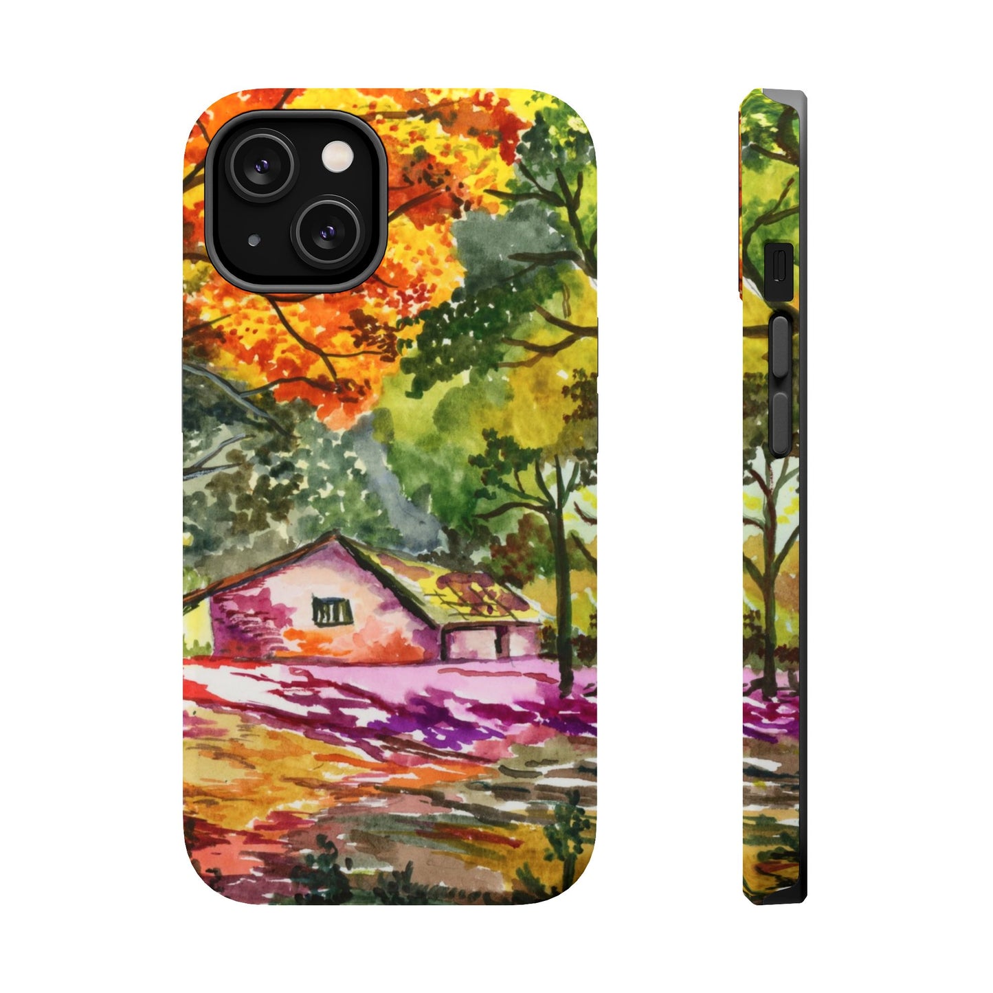 Rustic Autumn Reverie MagSafe® Impact Cases (iPhone 17 and others)