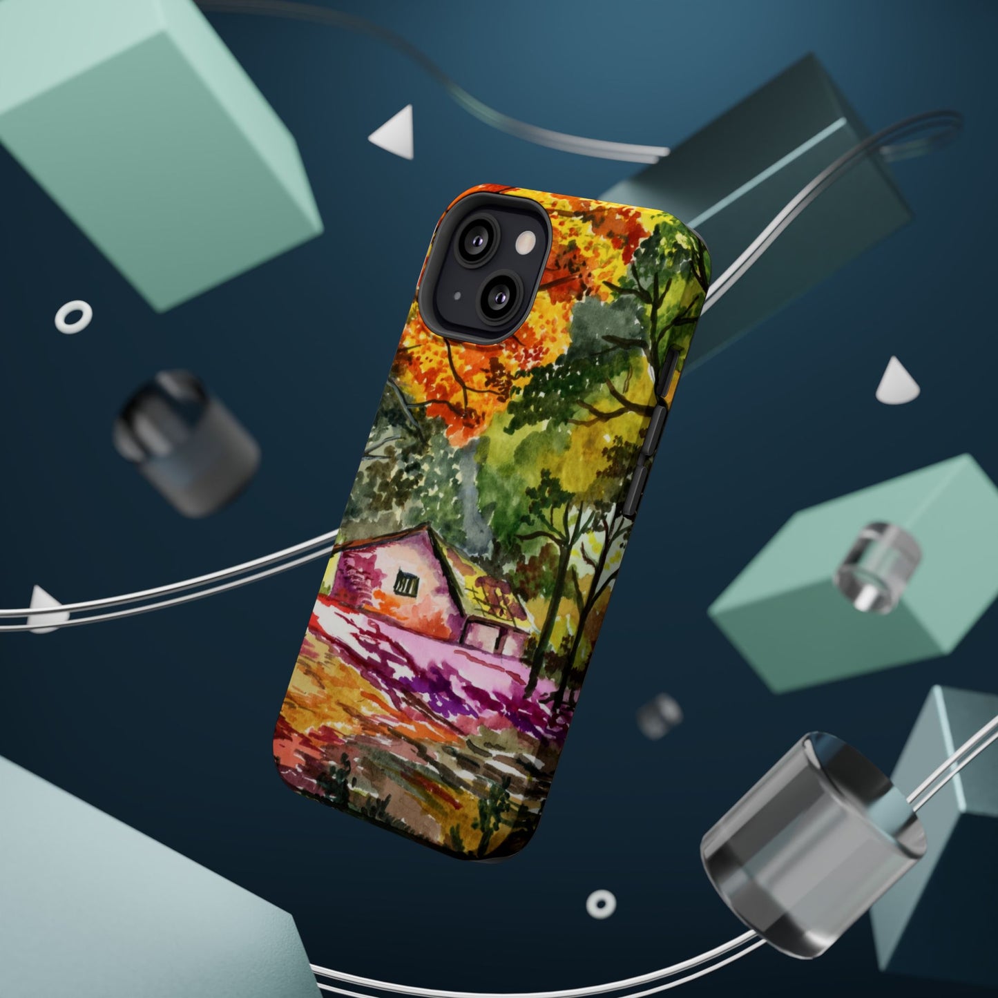 Rustic Autumn Reverie MagSafe® Impact Cases (iPhone 17 and others)