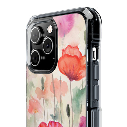 MagSafe® Wild Flower Clear Impact Cases (iPhone 15 & 14)