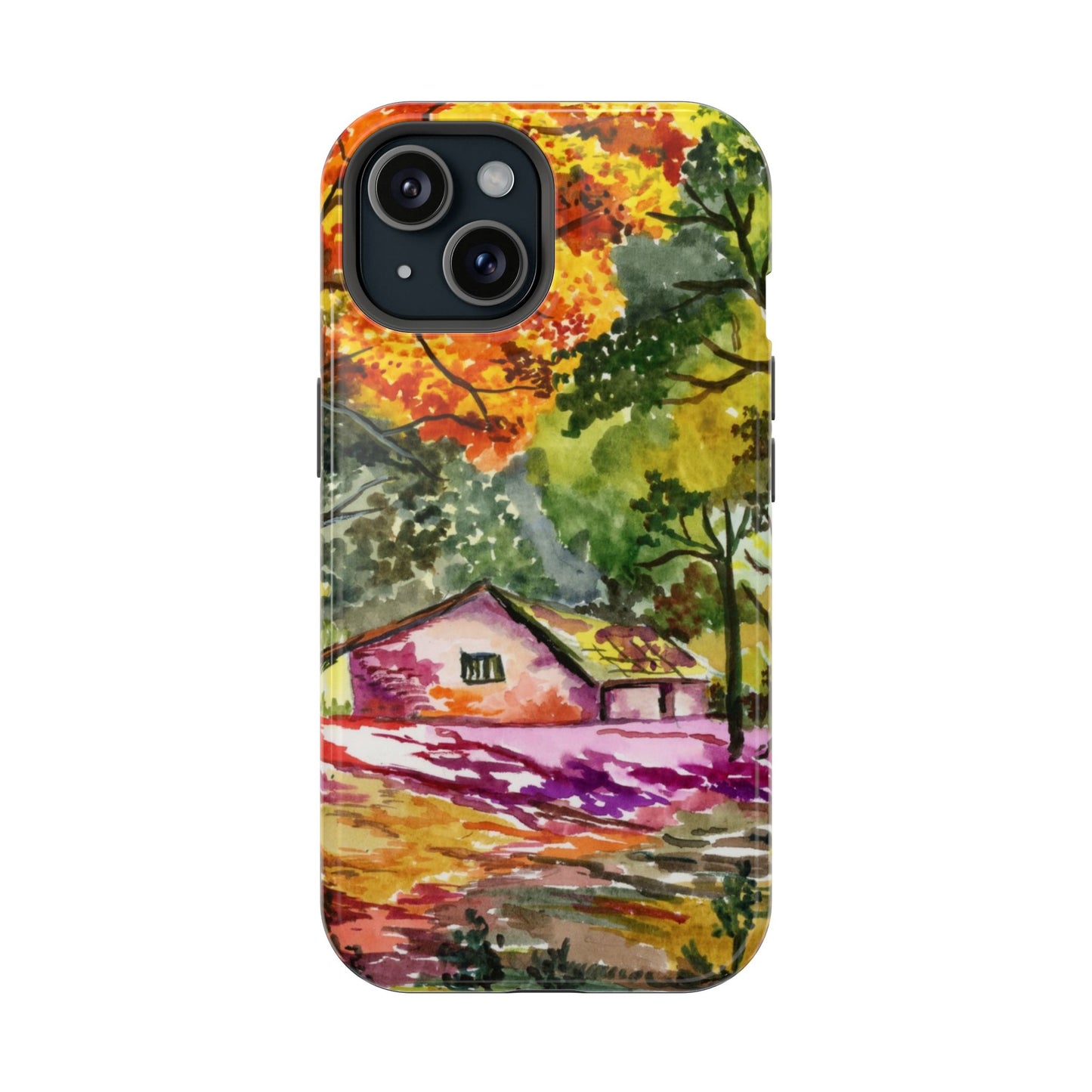 Rustic Autumn Reverie MagSafe® Impact Cases (iPhone 17 and others)