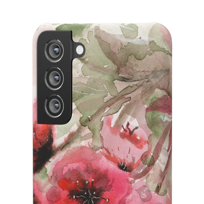 Evening Flowers iPhone & Samsung Snap Cases