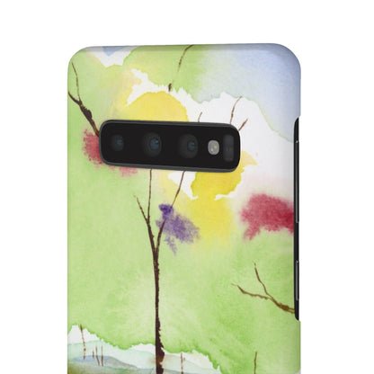 Tidal Flowers iPhone & Samsung Snap Cases