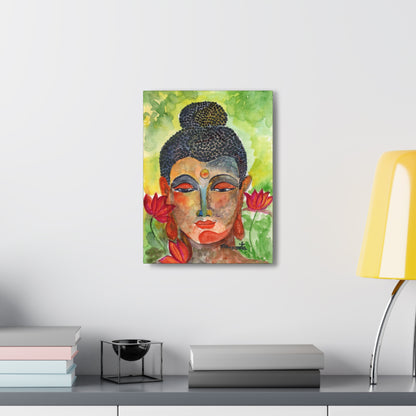 Enlightened Essence Watercolor Canvas Gallery Wraps