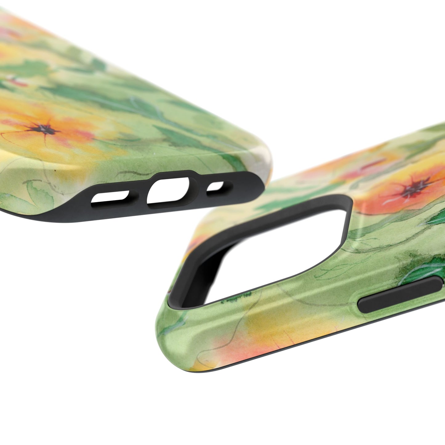 Sunset Flowers MagSafe® Impact Cases (iPhone 16 and others)