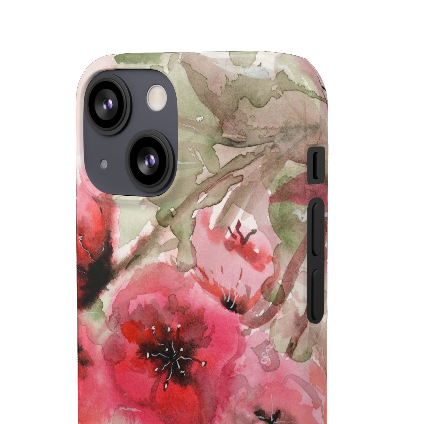 Evening Flowers iPhone & Samsung Snap Cases