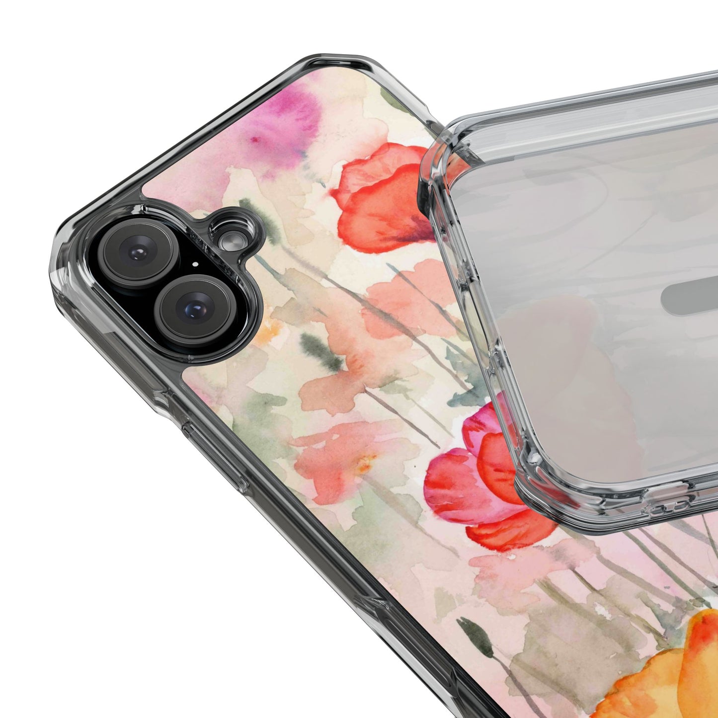 MagSafe® Wild Flower Clear Impact Cases (iPhone 16 & more)