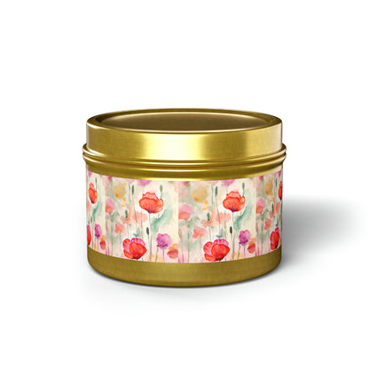 Wild Flowers Handmade Art Candles