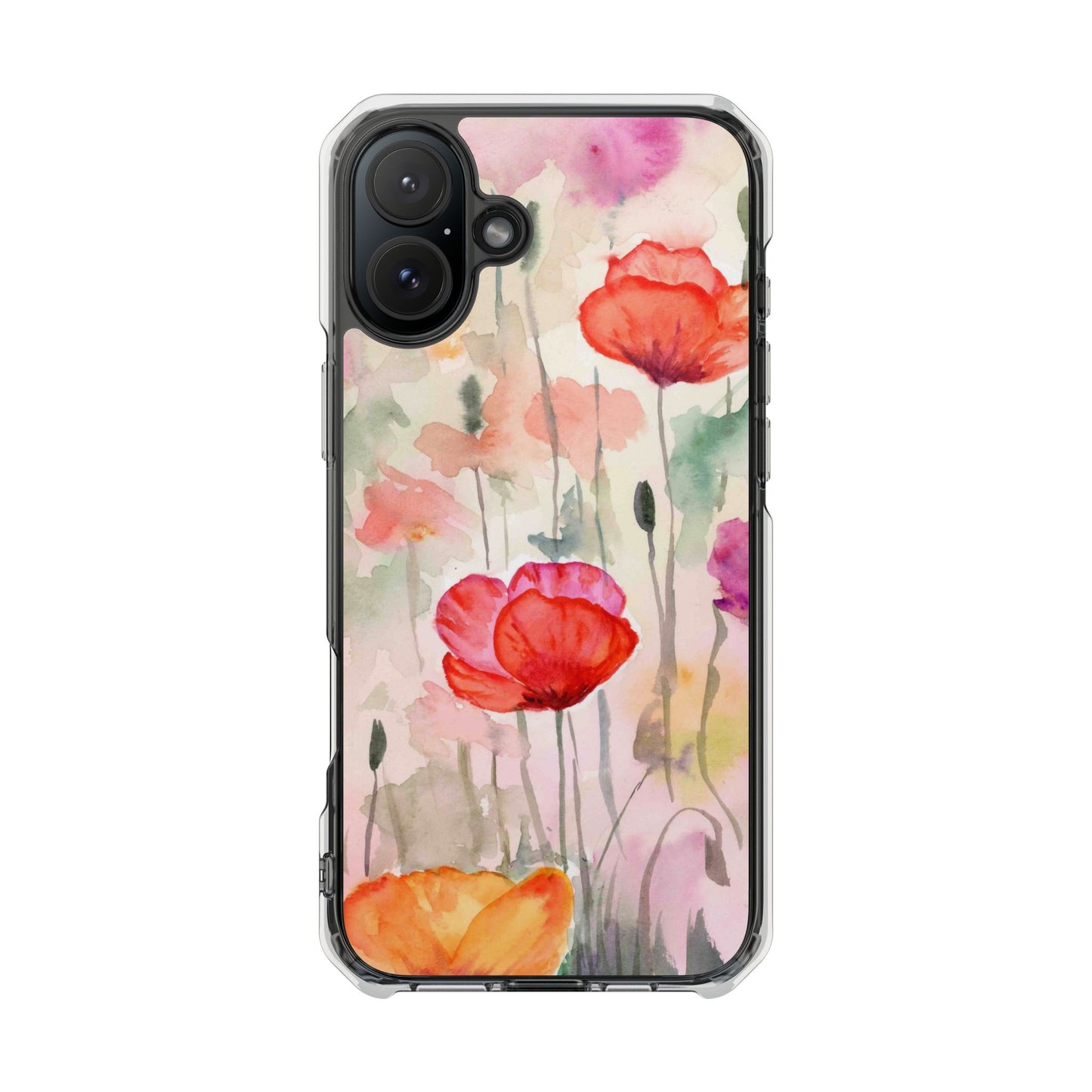 MagSafe® Wild Flower Clear Impact Cases (iPhone 16 & more)