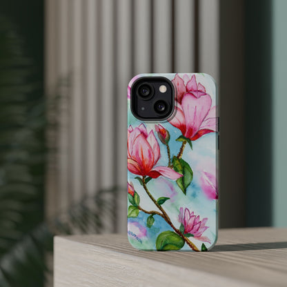 MagSafe® Allura Magnolia Impact Cases (iPhone 17 and others)