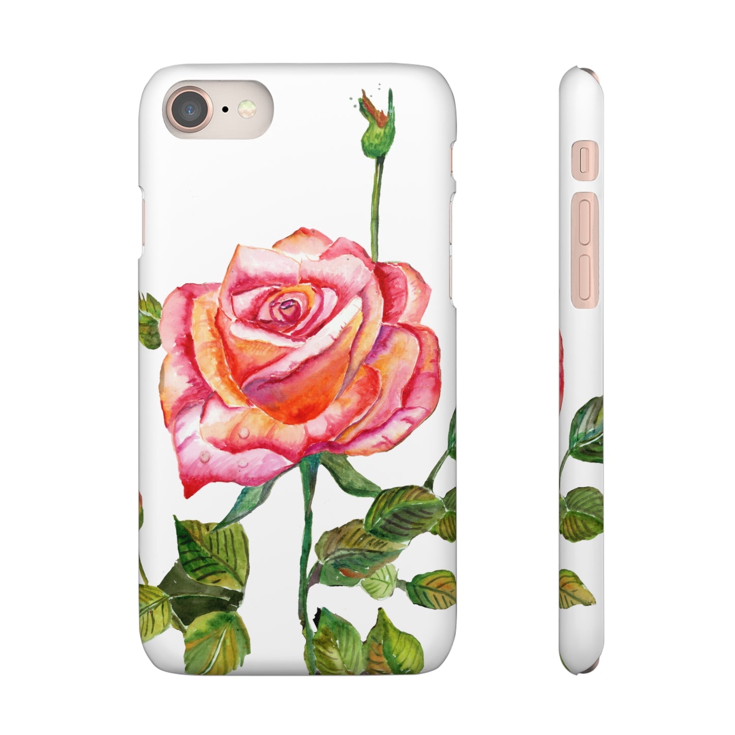 Fragrant Garden Rose iPhone & Samsung Snap Cases