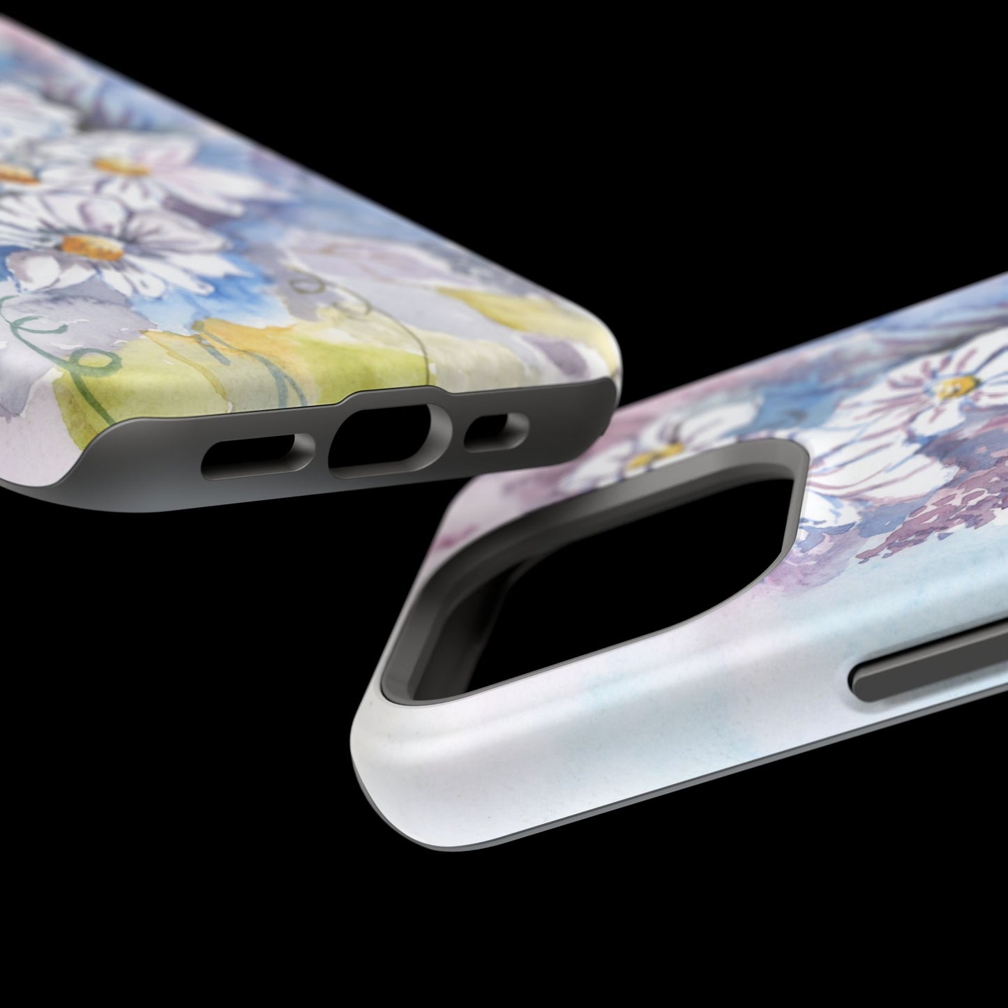 MagSafe® Winter Flowers Impact Cases (iPhone 16 and others)