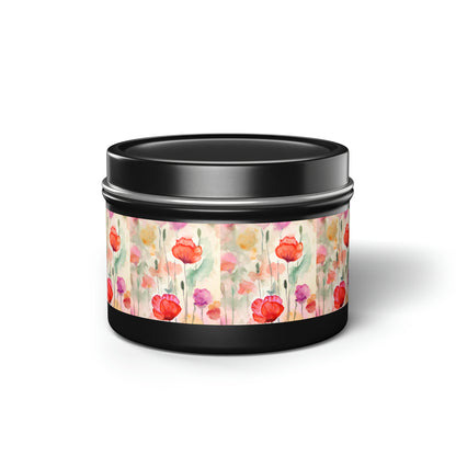 Wild Flowers Handmade Art Candles