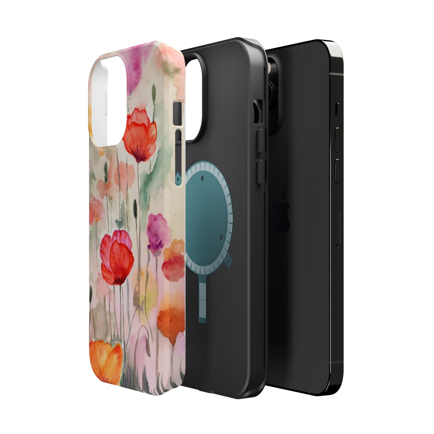 Winter Flowers MagSafe® Impact Cases (iPhone 16 and others)