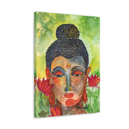 Enlightened Essence Watercolor Canvas Gallery Wraps