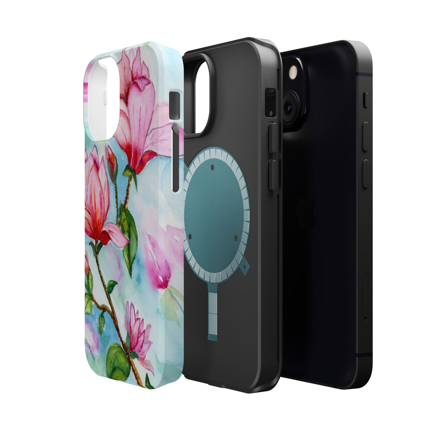 MagSafe® Allura Magnolia Impact Cases (iPhone 17 and others)