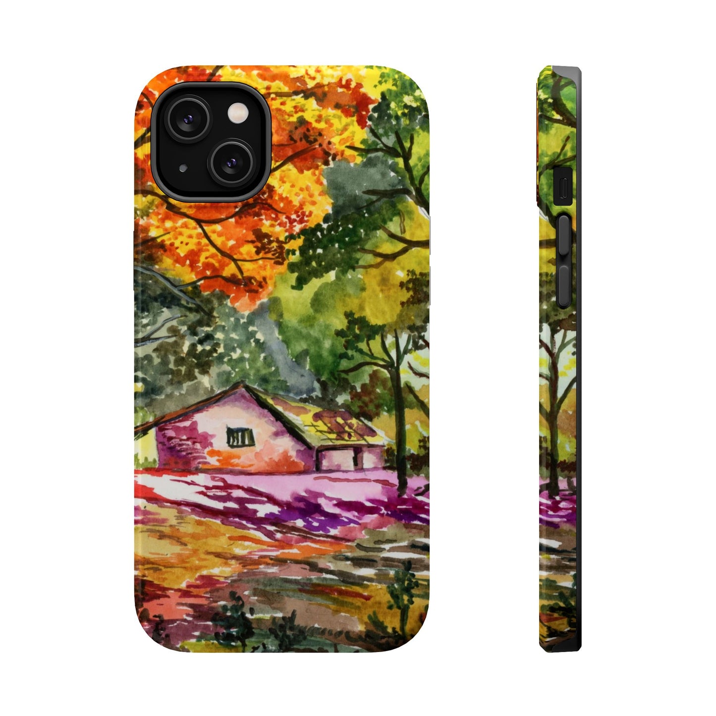 Rustic Autumn Reverie MagSafe® Impact Cases (iPhone 17 and others)