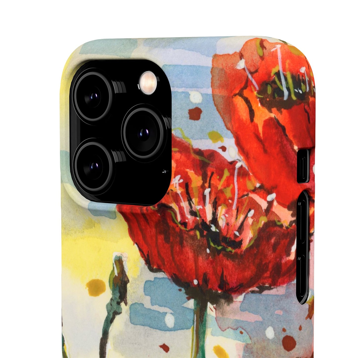 Poppy Love iPhone & Samsung Snap Cases