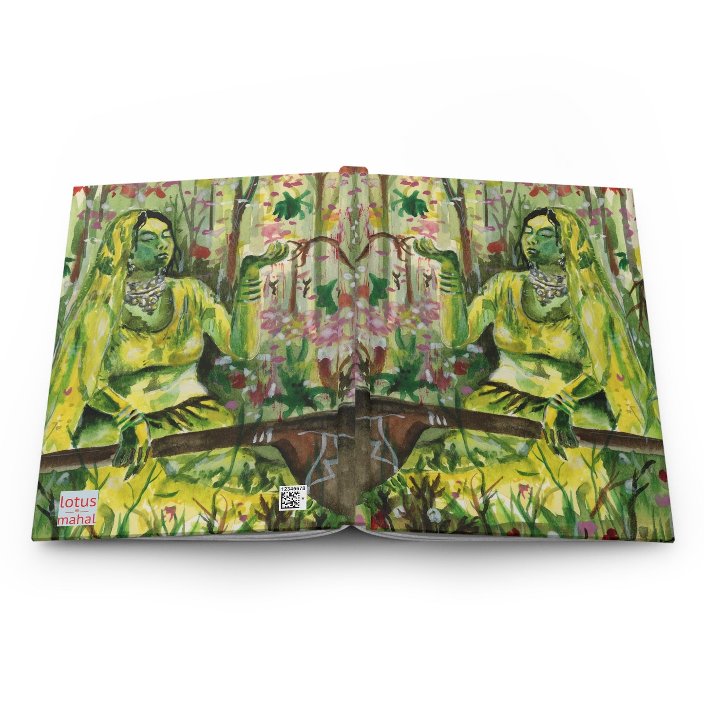 Spring Raga Hardcover Notebook