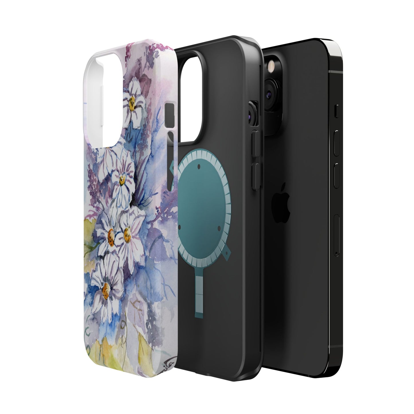 MagSafe® Winter Flowers Impact Cases (iPhone 16 and others)