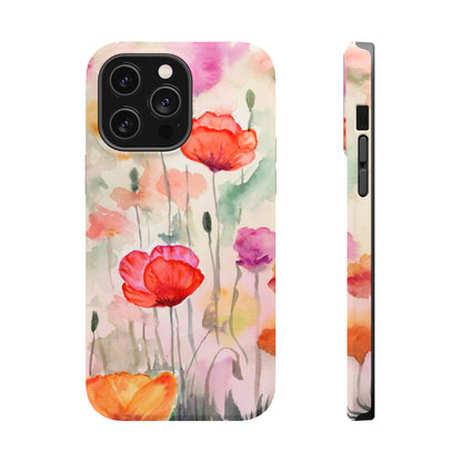 Winter Flowers MagSafe® Impact Cases (iPhone 16 and others)