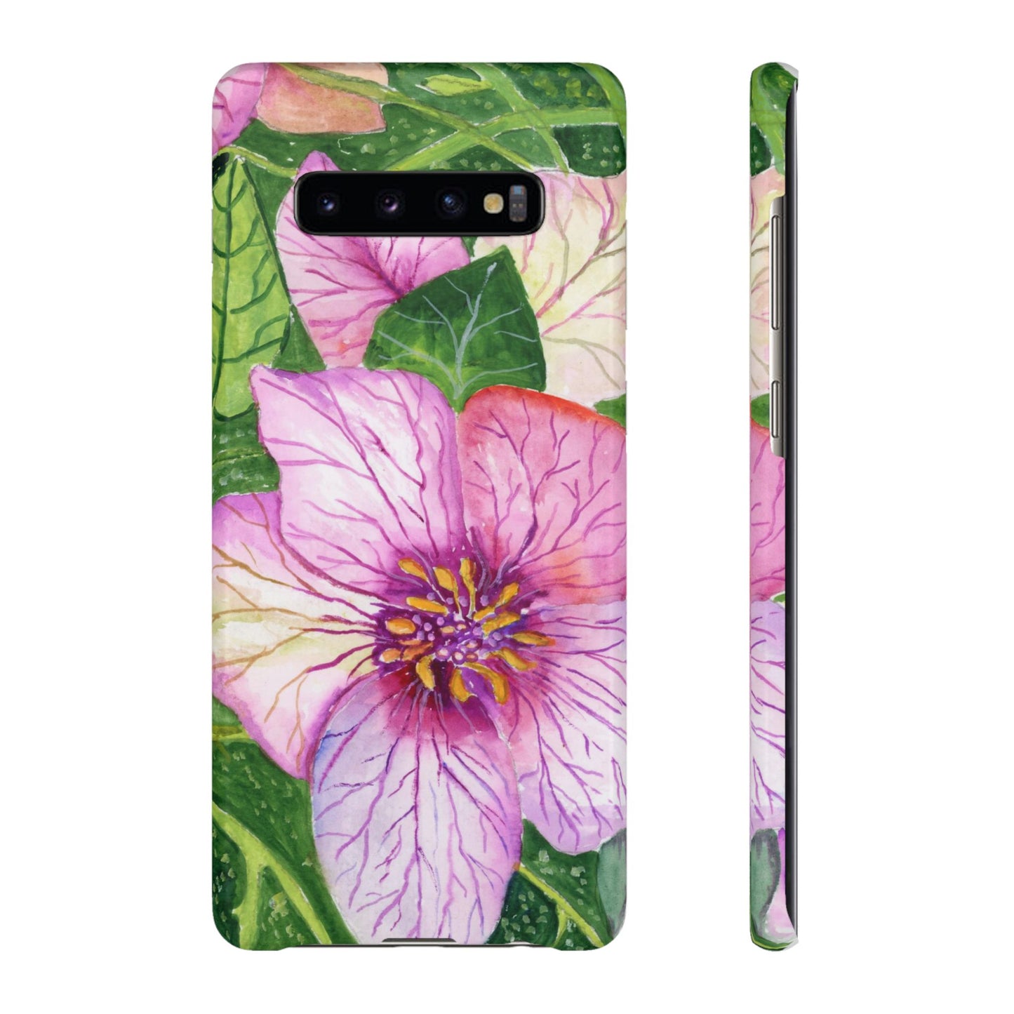 Magic Flowers iPhone & Samsung Snap Cases