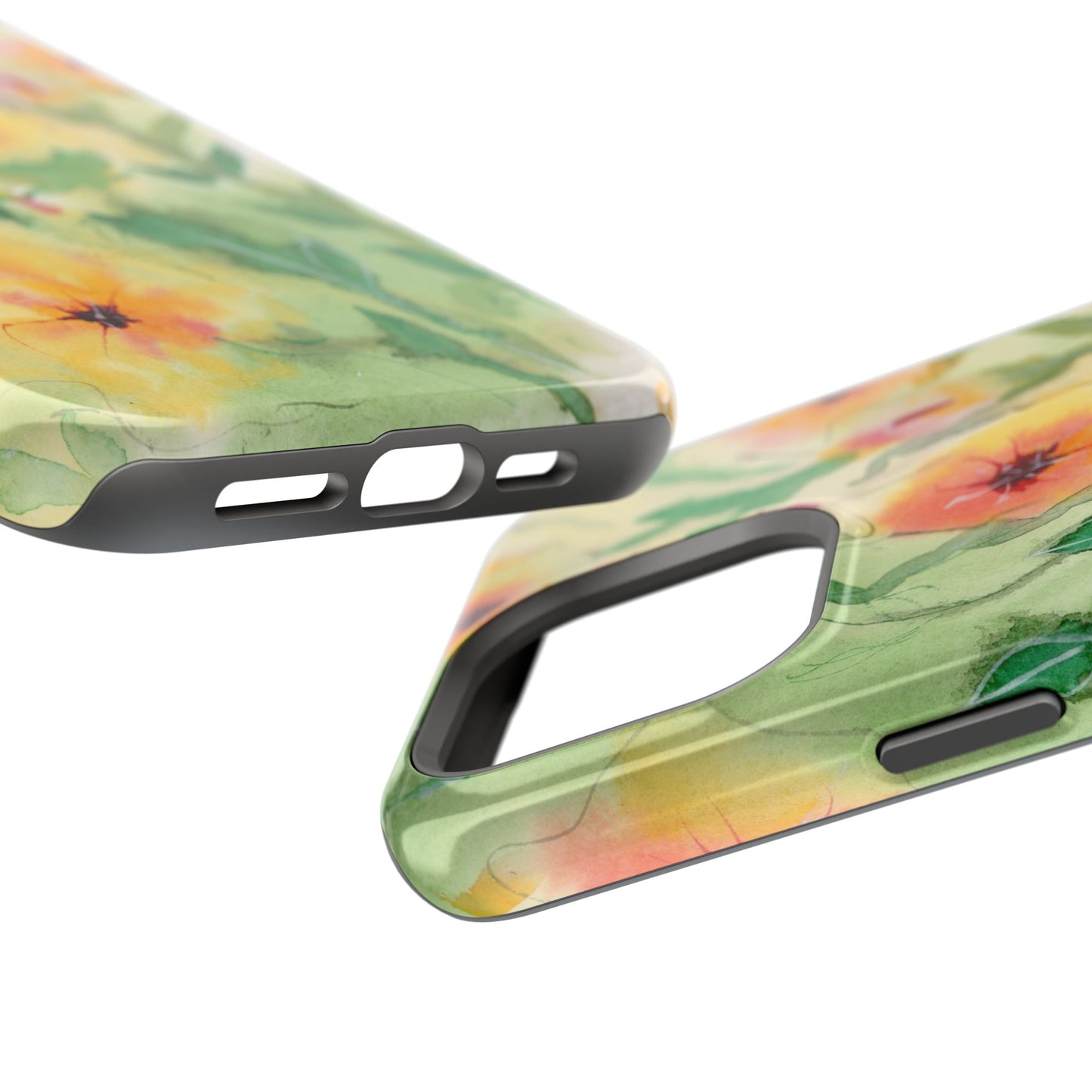 Sunset Flowers MagSafe® Impact Cases (iPhone 16 and others)