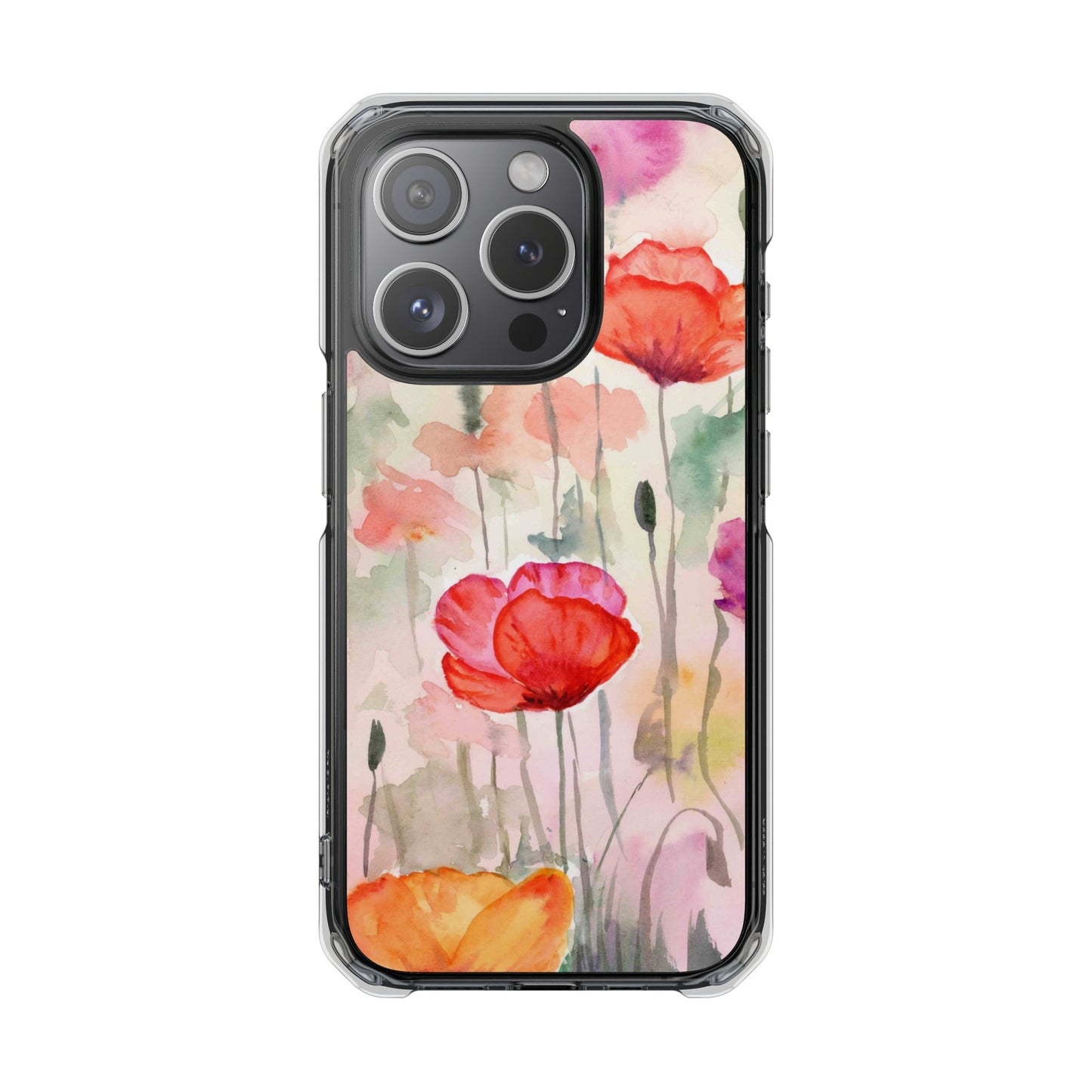 MagSafe® Wild Flower Clear Impact Cases (iPhone 15 & 14)