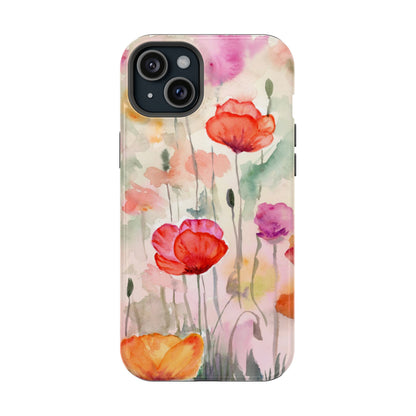 Winter Flowers MagSafe® Impact Cases (iPhone 16 and others)