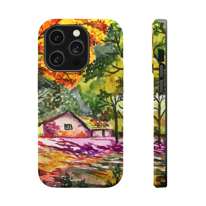 Rustic Autumn Reverie MagSafe® Impact Cases (iPhone 17 and others)