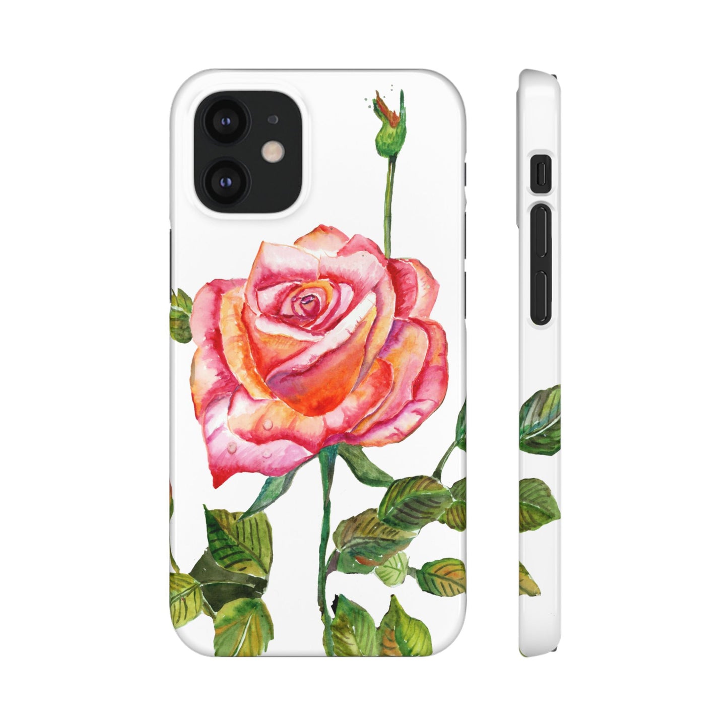 Fragrant Garden Rose iPhone & Samsung Snap Cases