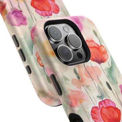 Winter Flowers MagSafe® Impact Cases (iPhone 16 and others)