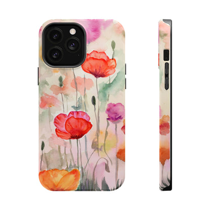 Winter Flowers MagSafe® Impact Cases (iPhone 16 and others)