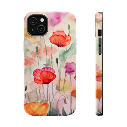 Winter Flowers MagSafe® Impact Cases (iPhone 16 and others)