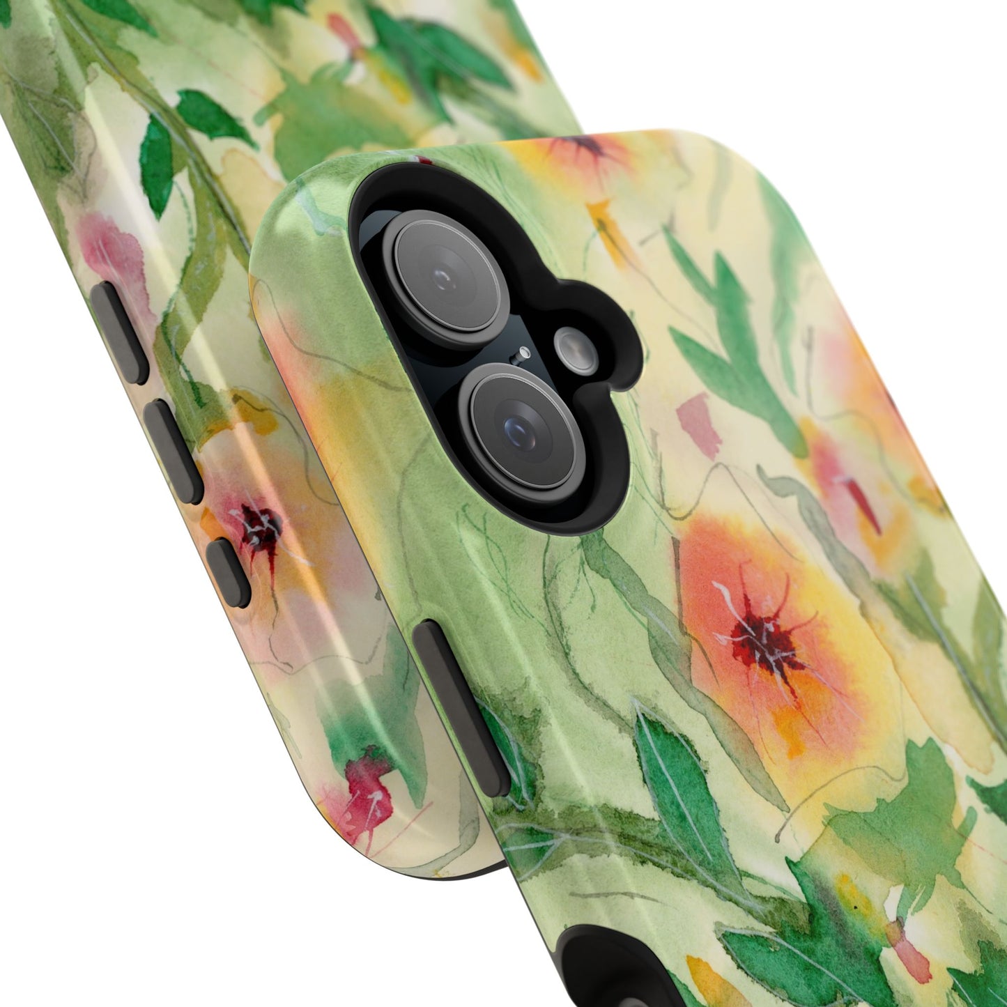 Sunset Flowers MagSafe® Impact Cases (iPhone 16 and others)