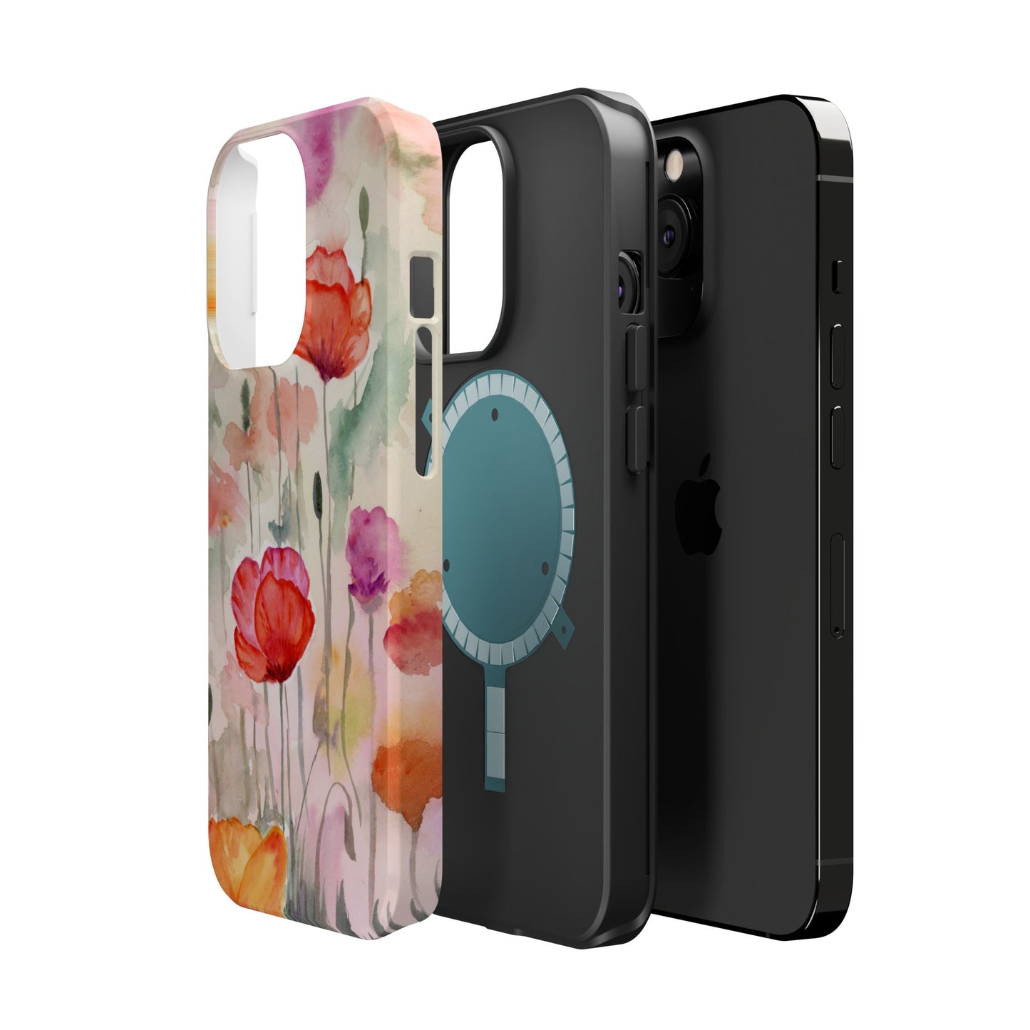 Winter Flowers MagSafe® Impact Cases (iPhone 16 and others)