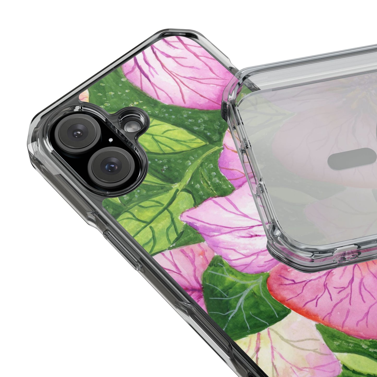 MagSafe® Magic Magnolias Clear Impact Cases (iPhone 16 & others)