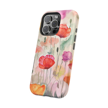 Winter Flowers MagSafe® Impact Cases (iPhone 16 and others)