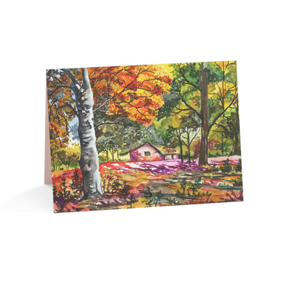 Rustic Autumn Reverie Any occasion Greeting Cards