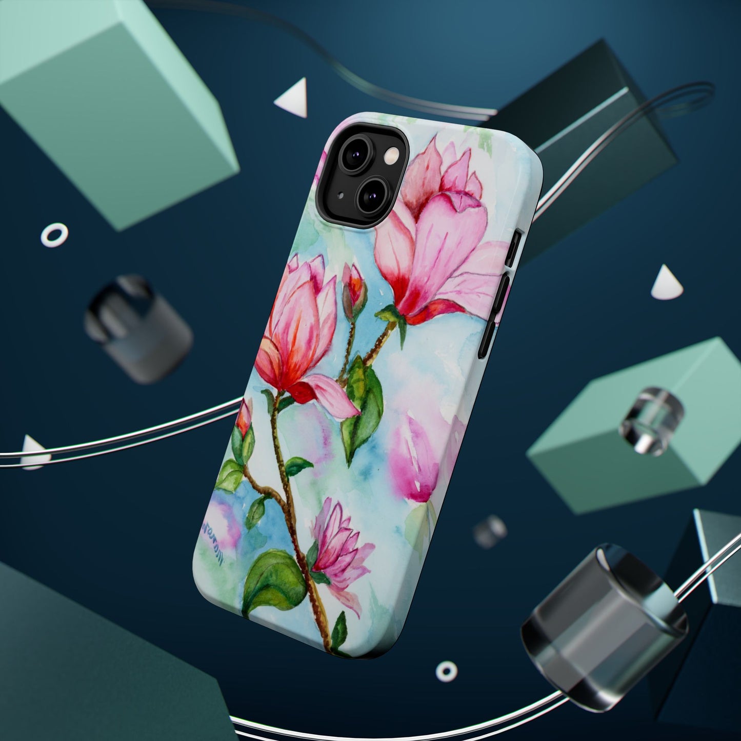 MagSafe® Allura Magnolia Impact Cases (iPhone 17 and others)